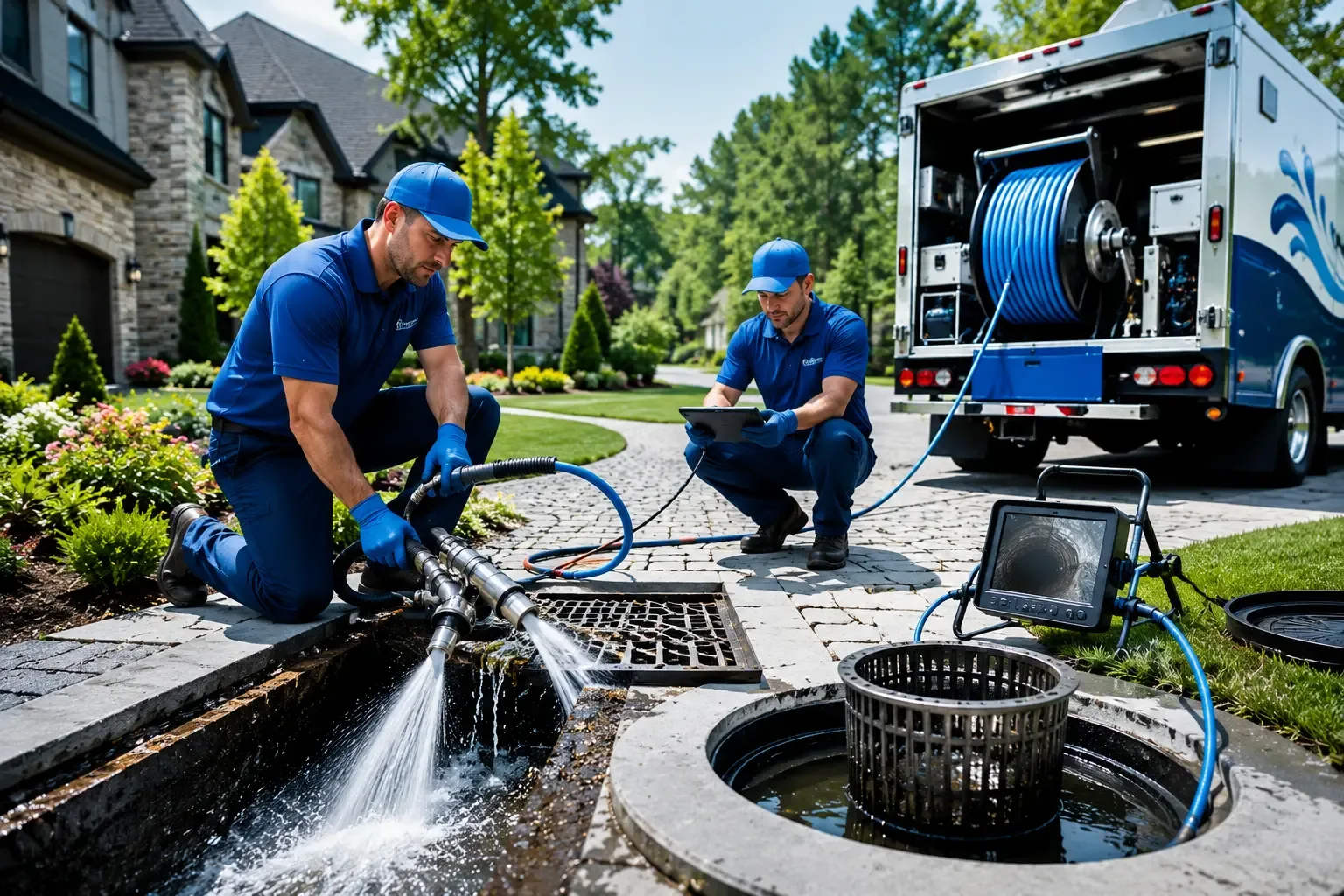 Local outdoor drain cleaning professionals in Victor, ID